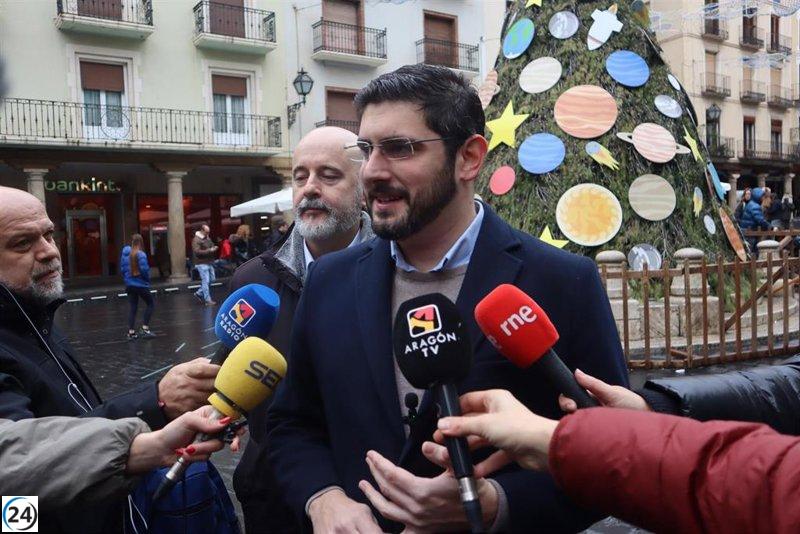 Nolasco (VOX) destaca la necesidad de reestructurar las energías renovables en Aragón como principal objetivo en 2024.
