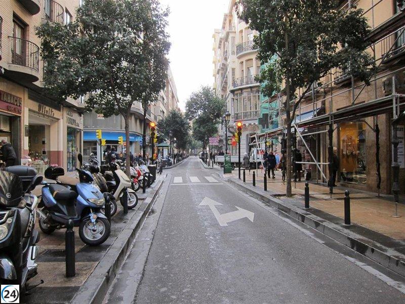 Grave accidente de motorista tras ser obstruido por un VMP en la calle Don Jaime I
