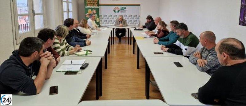 UPA Aragón exige una flexibilización de la PAC ante su impacto asfixiante para los agricultores.