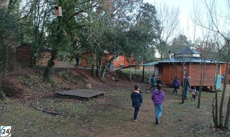 Escolares de Caneto (Huesca) regresan ilusionados a su escuela