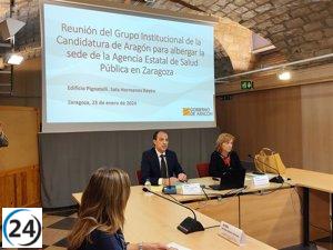 Zaragoza lidera la posición para acoger la Agencia Estatal de Salud Pública, según Bancalero.