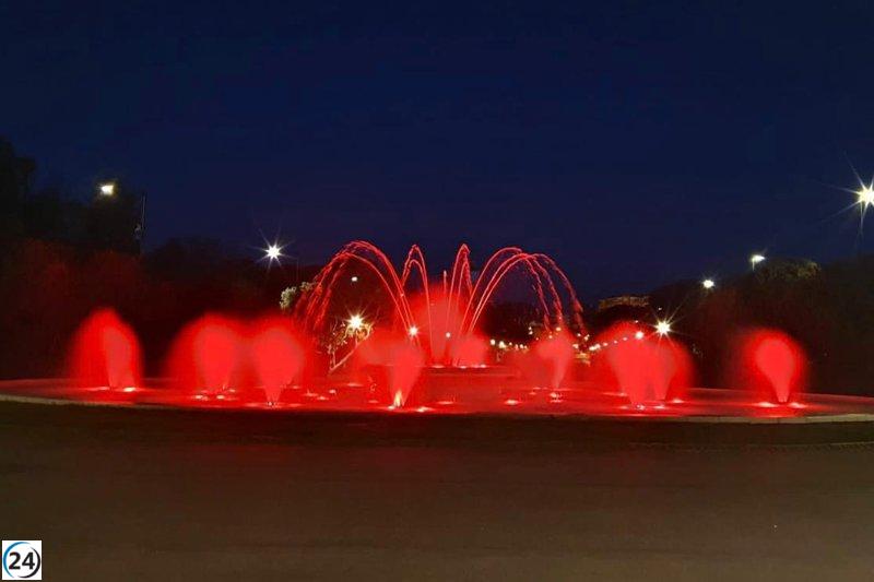 Zaragoza y edificios municipales iluminados por San Valero y el aniversario del Rey Felipe VI.