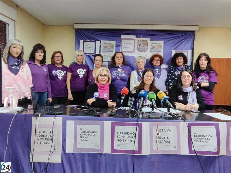 Coordinadora de Organizaciones Feministas promueve manifestación del 8-M en Zaragoza
