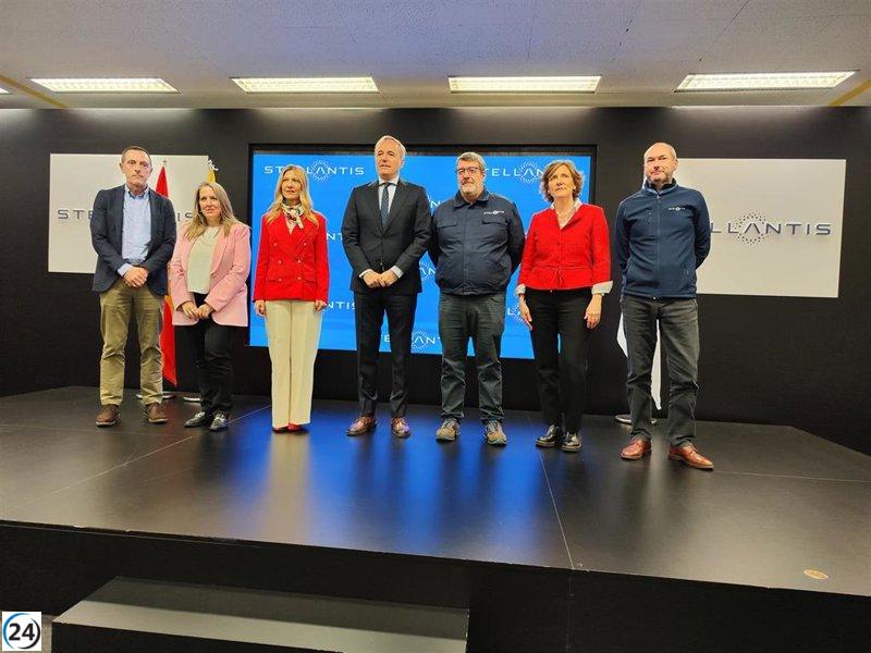 El presidente de Aragón exige celeridad en las ayudas a Stellantis para la gigafactoría.
