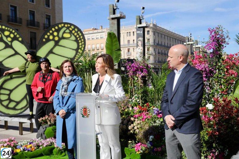 Evento de Hola Primavera este sábado en la plaza del Pilar de Zaragoza: música, poesía y danza.