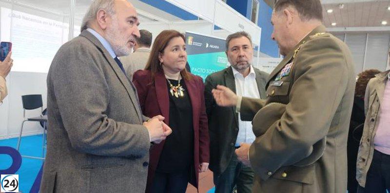 El INAEM destaca la importancia de escuchar a empresas y trabajadores en la Feria de Empleo de Calatayud