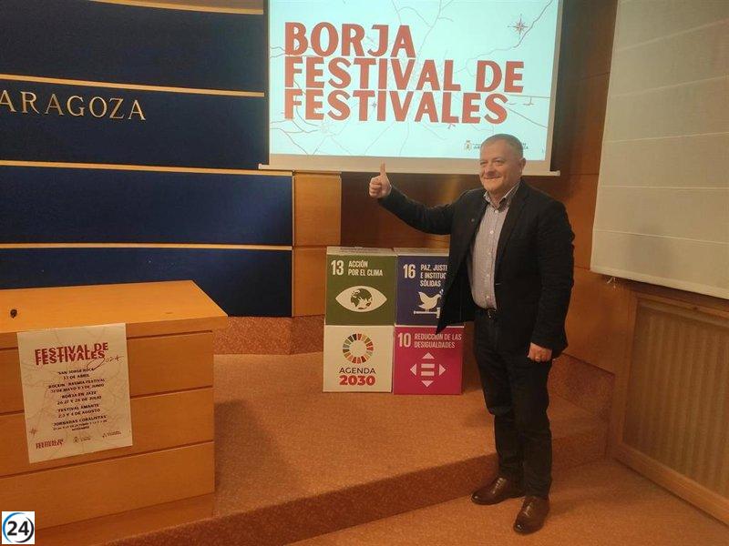 Borja comienza su festival de festivales este sábado, destacando en agosto con el evento principal