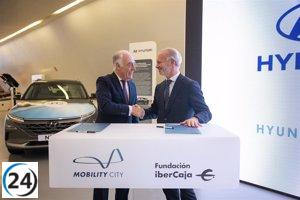 Hyundai se convierte en socio de Mobility City gracias a un convenio con Fundación Ibercaja.