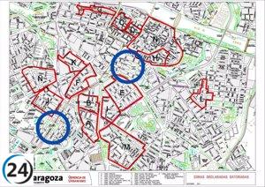 El Gobierno de Zaragoza considera ampliar zonas saturadas en plazas Los Sitios y San Francisco.