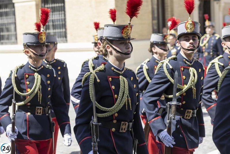 El Gobierno de Aragón premia a la Princesa de Asturias con la Medalla de Aragón.