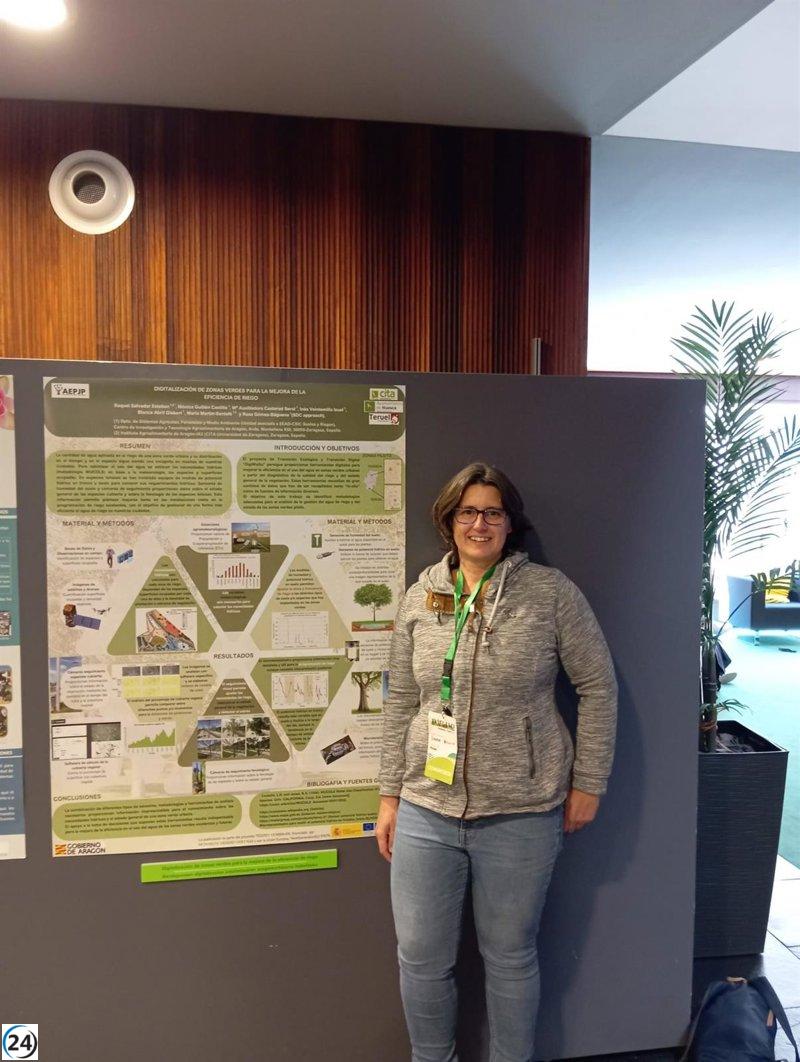 CITA presenta los logros del proyecto DigiWaGU en conferencia en Pamplona.