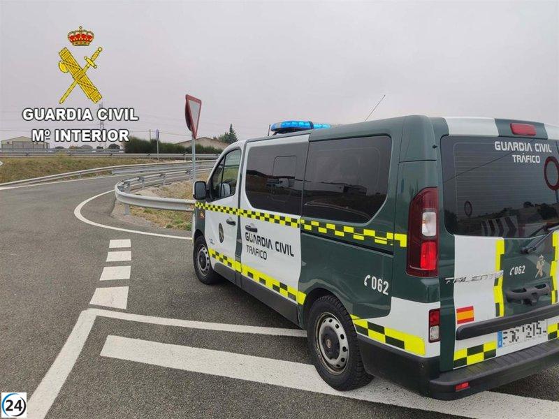 Inmovilizado tras arrollar a un agente de la ley en Zaragoza