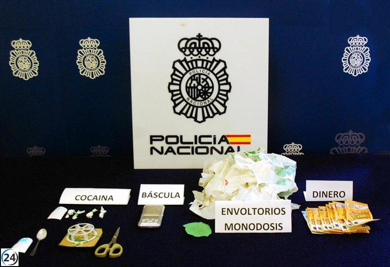 Atrapan pareja vendiendo cocaína en el centro de Teruel