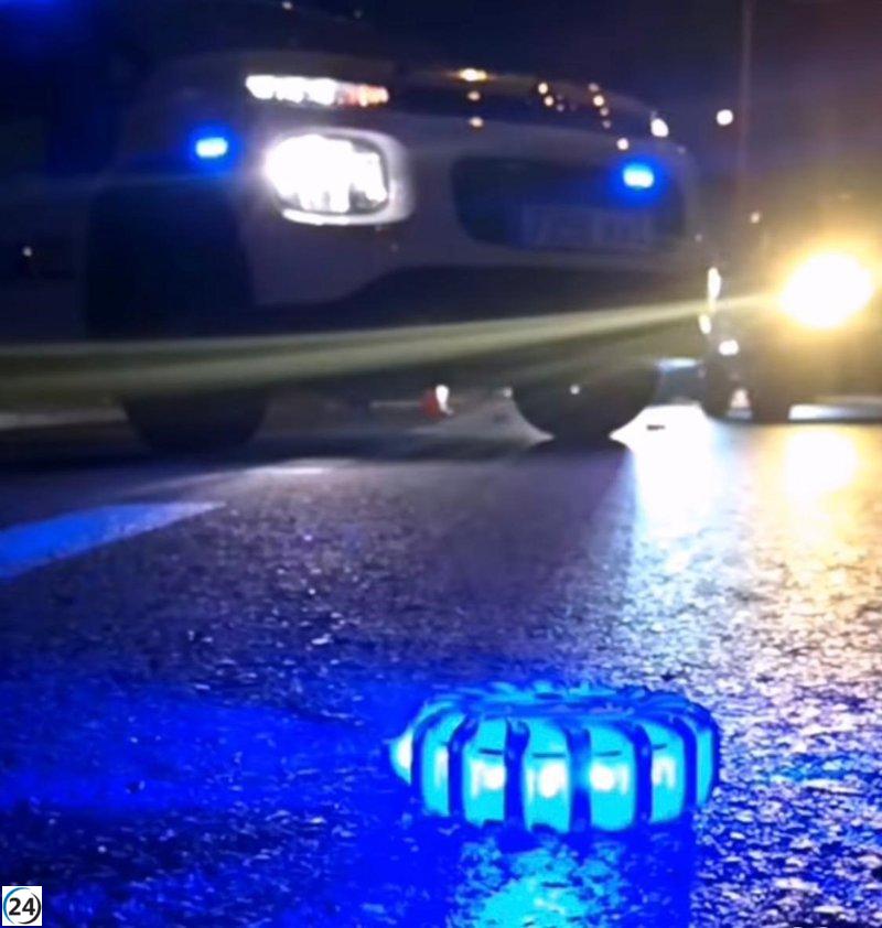 Motorista detenido en Barbastro por circular en sentido contrario y sin luces.