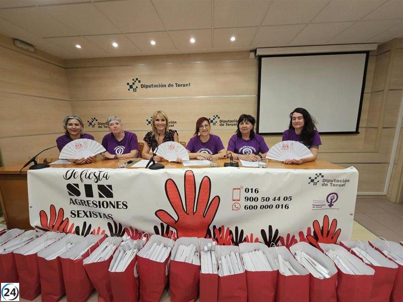El Servicio de Igualdad del DPT insta a los pueblos a unirse a la campaña contra las agresiones sexistas 'De fiesta sin violencia'