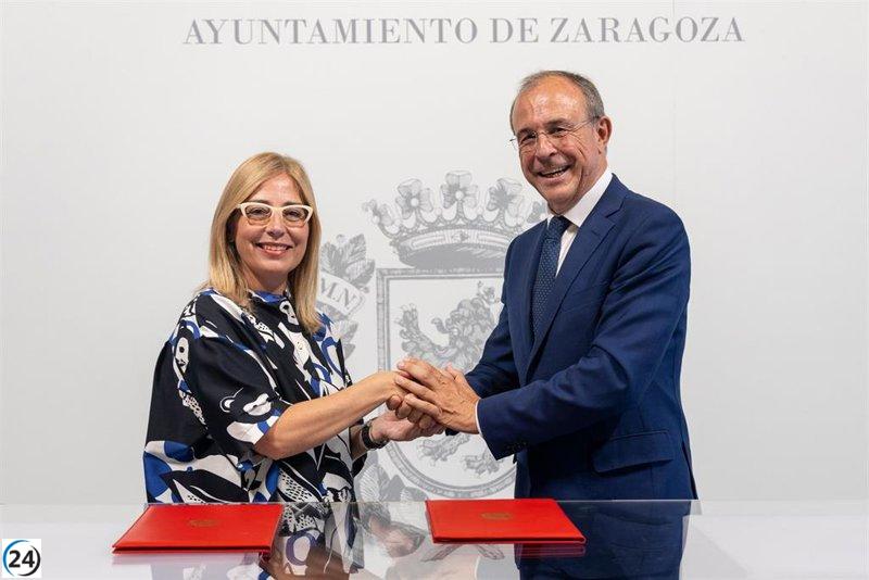 El acuerdo de refinanciación con Ibercaja ahorrará 1,3 millones al Ayuntamiento de Zaragoza.