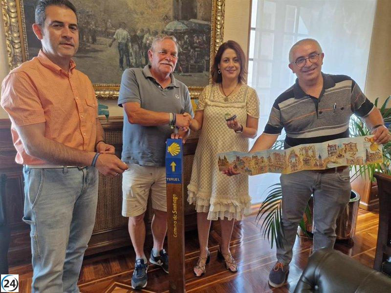 Asociación de Amigos del Camino de Santiago de Sagunto promueve ruta por Teruel.
