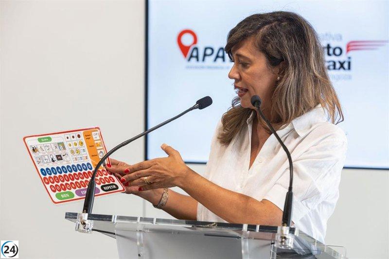 Taxis en Zaragoza implementan pictogramas para mejorar comunicación con personas con discapacidad.