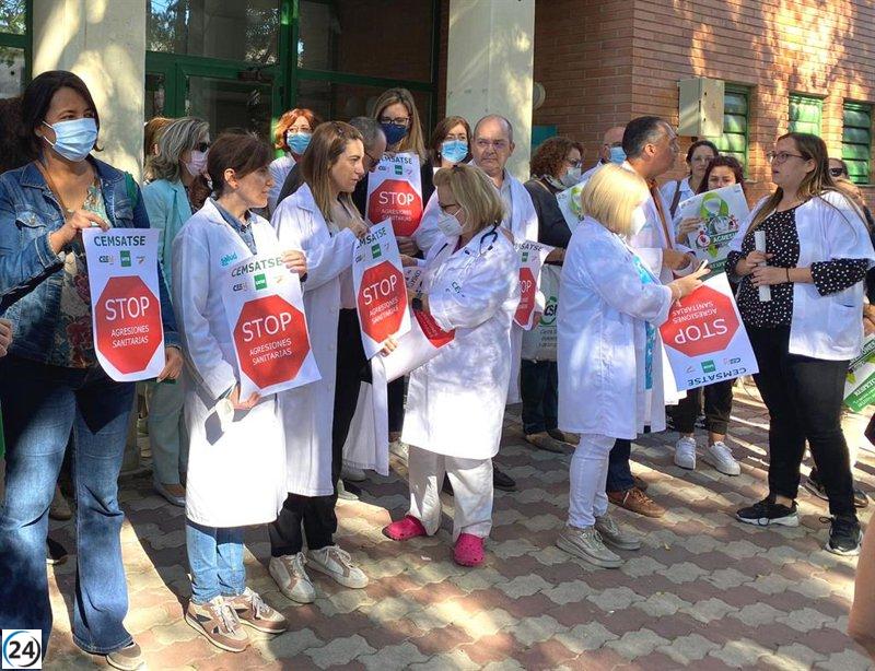 Sindicatos médicos exigen medidas enérgicas contra agresiones sanitarias tras incidente en Casetas.