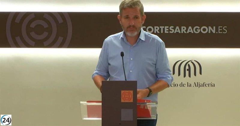 PSOE exige al Gobierno de Aragón mejorar becas y libros escolares ante aumento de precios.