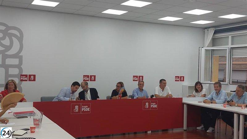 La Ejecutiva del PSOE de Aragón rechaza acuerdo fiscal entre ERC y PSC