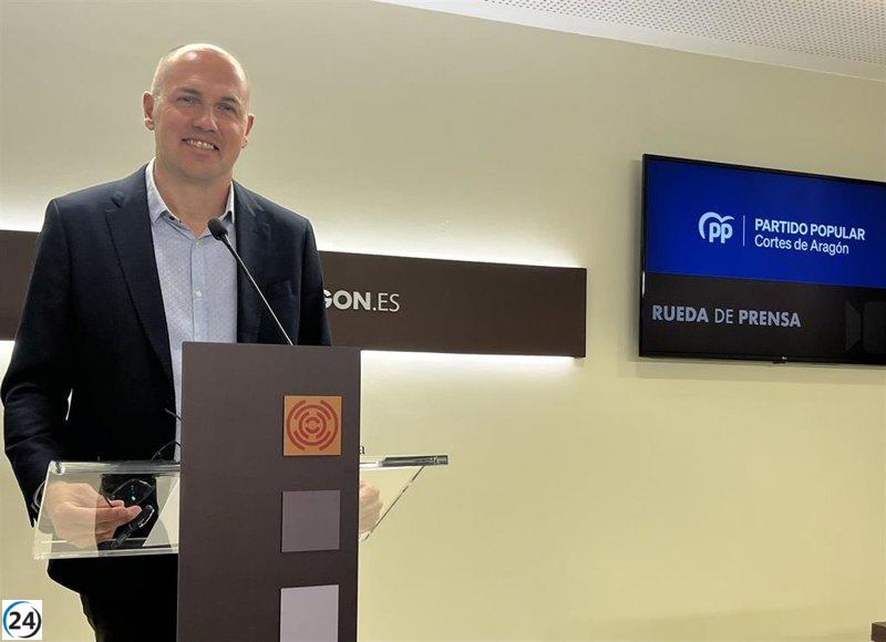 El Gobierno de Aragón realza su compromiso con el sector primario frente al abandono del PSOE, según el PP.
