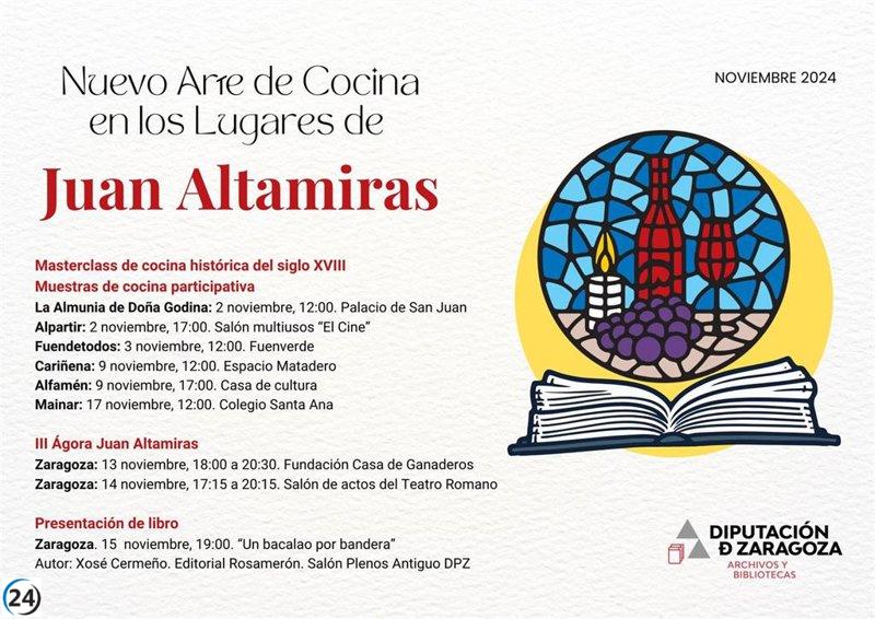 La DPZ rescata el legado gastronómico de Juan Altamiras