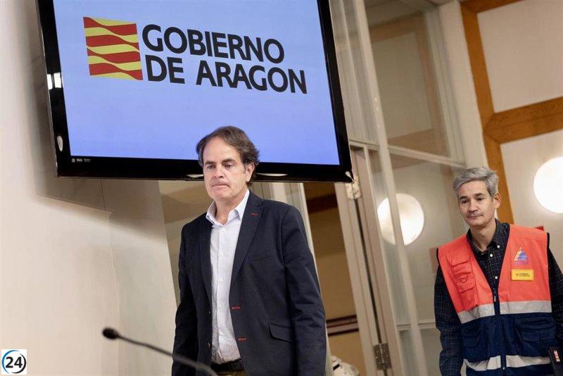 Operativo del 112 Aragón en Catarroja logra despejar el 20% de las calles y mantiene su labor.