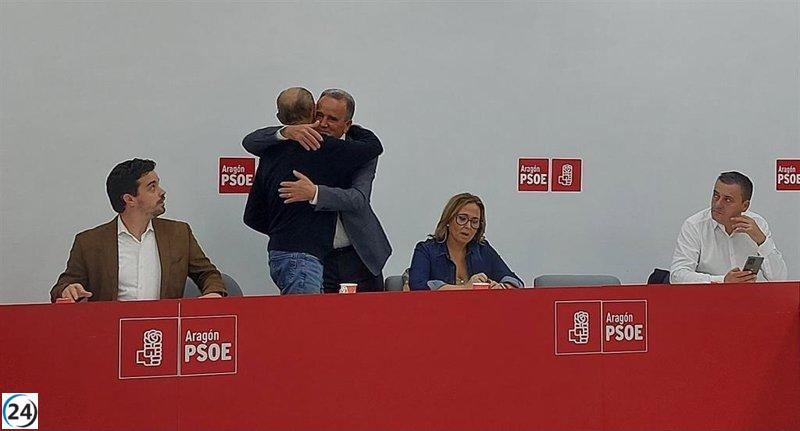 El PSOE Aragón anuncia el Comité Regional del 22 de noviembre para iniciar la sucesión de Lambán.