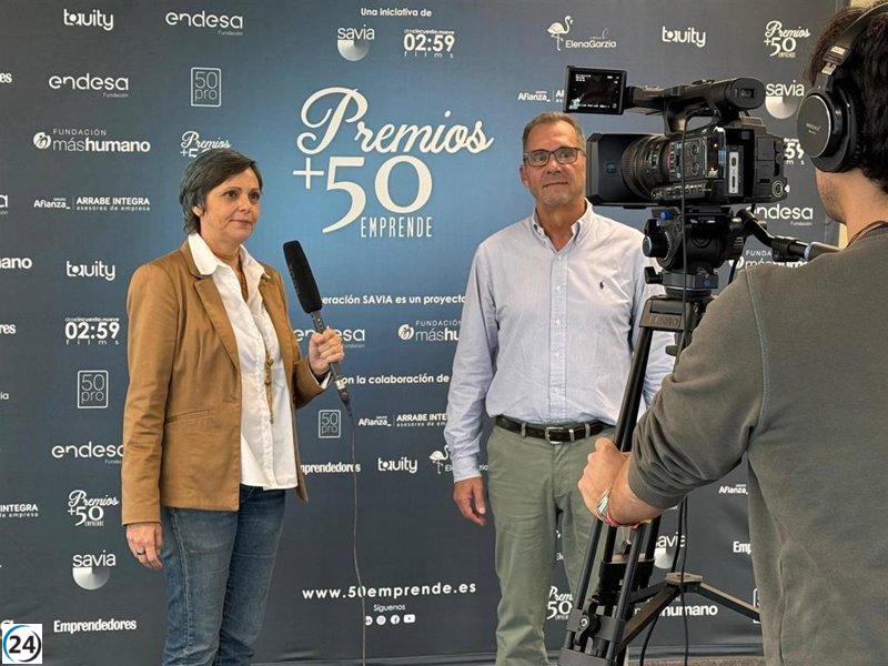 Zaragoza acogerá la gira de los VI Premios +50 para destacar los proyectos de emprendimiento de mayores.