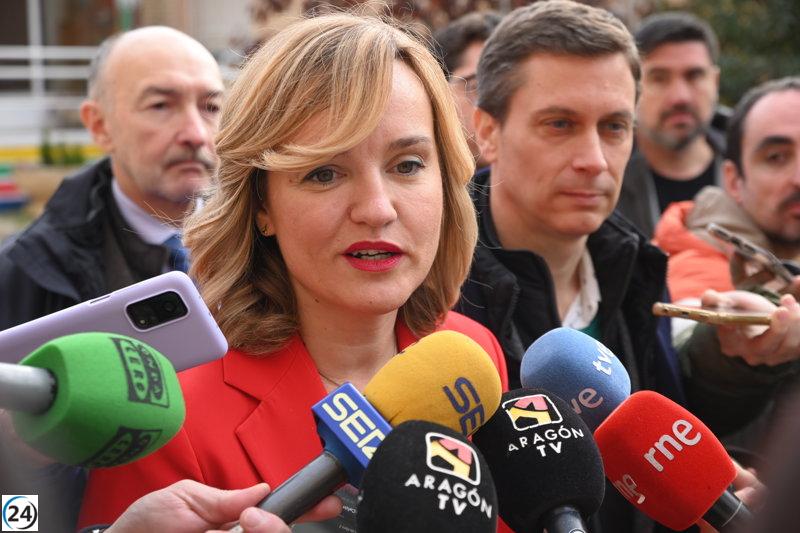 Pilar Alegría anticipa la aprobación del nuevo FITE por el Consejo de Ministros el martes, con un presupuesto de 30 millones de euros.