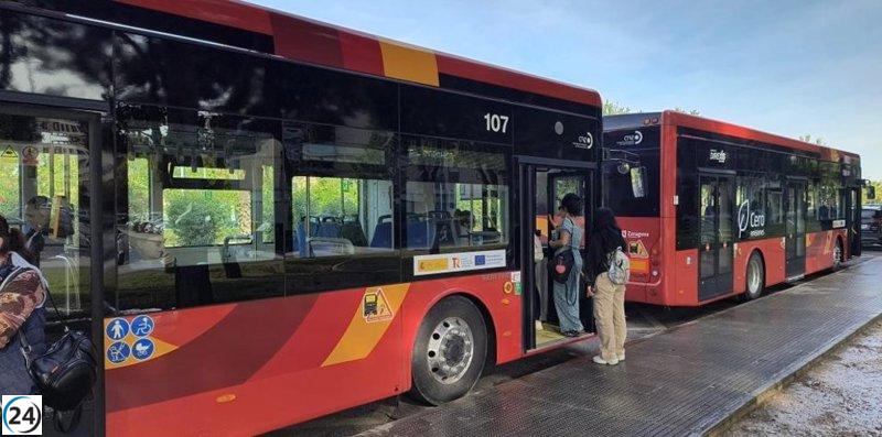 El Ministerio de Transportes destina 7,7 millones a autobuses en las capitales de Aragón.