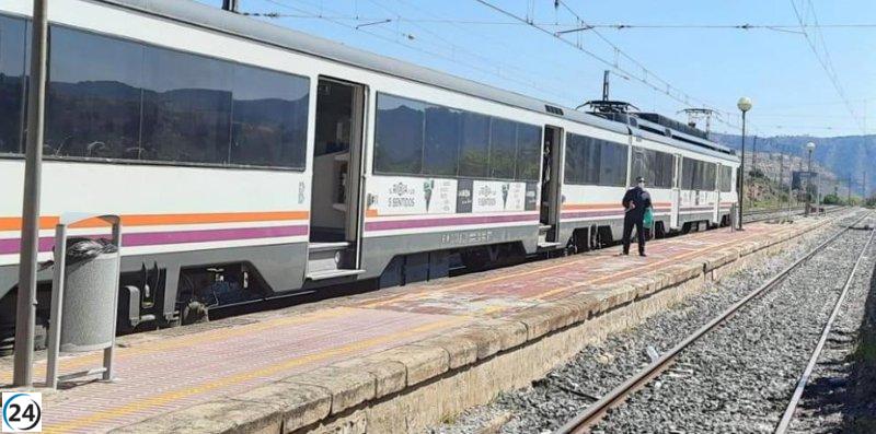 Renfe implementa 12 rutas de autobús entre Caspe y Escatrón los días 18 y 19 de enero por trabajos en Chiprana.