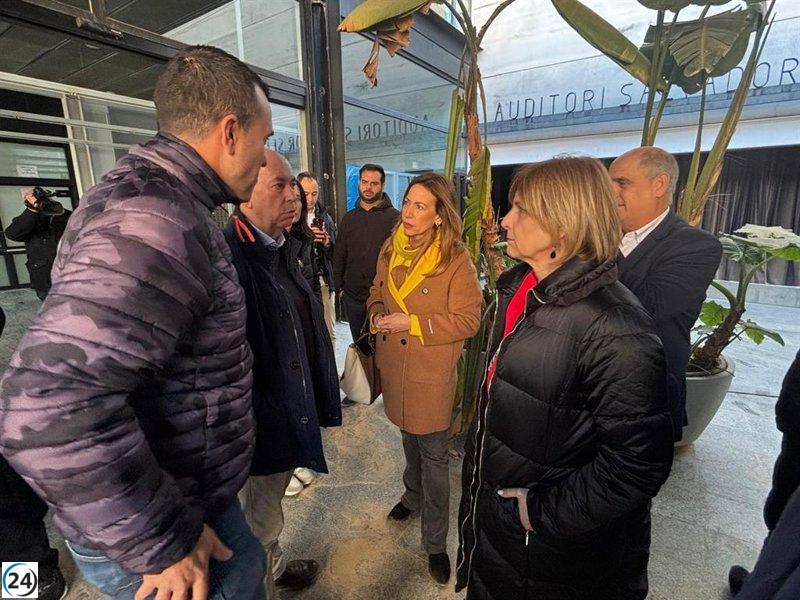 Chueca elogia al Ayuntamiento de Zaragoza por su apoyo al pueblo valenciano tras la DANA.