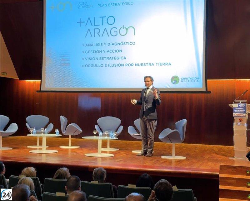 Claver lanza plan para potenciar Huesca como destino ideal para residir e invertir.