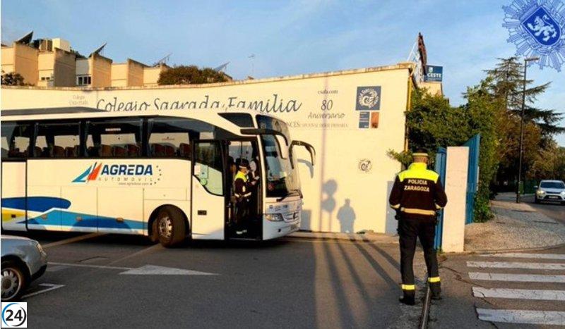 La Policía Local lanza este lunes una iniciativa para supervisar el transporte escolar.