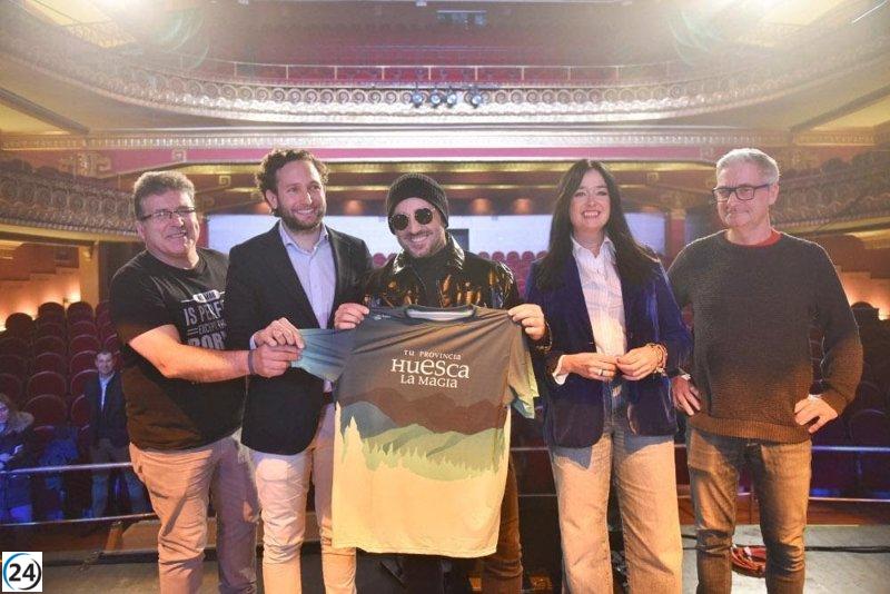 David Bustamante, nuevo embajador de turismo para 'Huesca la Magia'