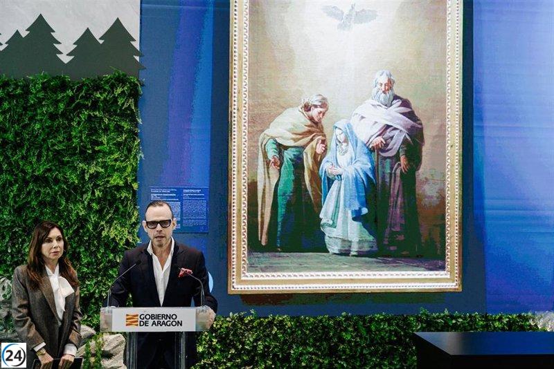 Más de 30.000 turistas disfrutan de la exposición única de Goya en la Aljafería.