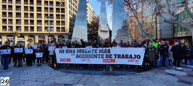 Sindicatos de Aragón piden fortalecer la prevención laboral y el papel del delegado territorial para reducir accidentes.