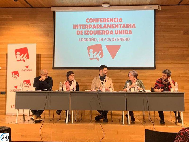 IU Aragón discute en Logroño el modelo productivo, vivienda y sanidad.