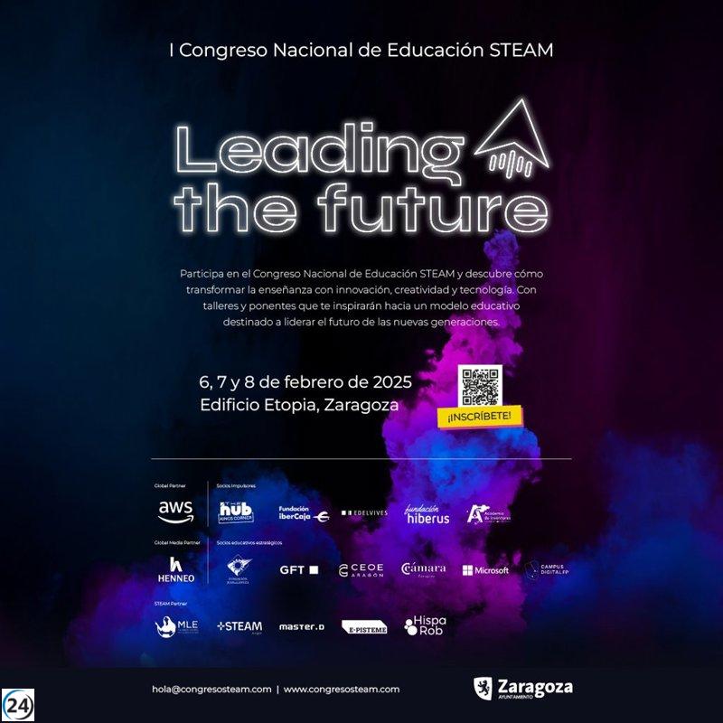 Etopia será sede del primer Congreso Nacional de Educación STEAM del 6 al 8 de febrero.