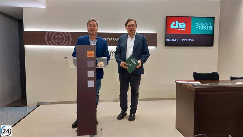 Las Cortes de Aragón discutirán en un pleno la financiación ante la despoblación y la orografía.