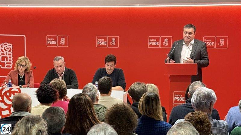 El PSOE de Alto Aragón convocará su Congreso Provincial el 26 de abril.