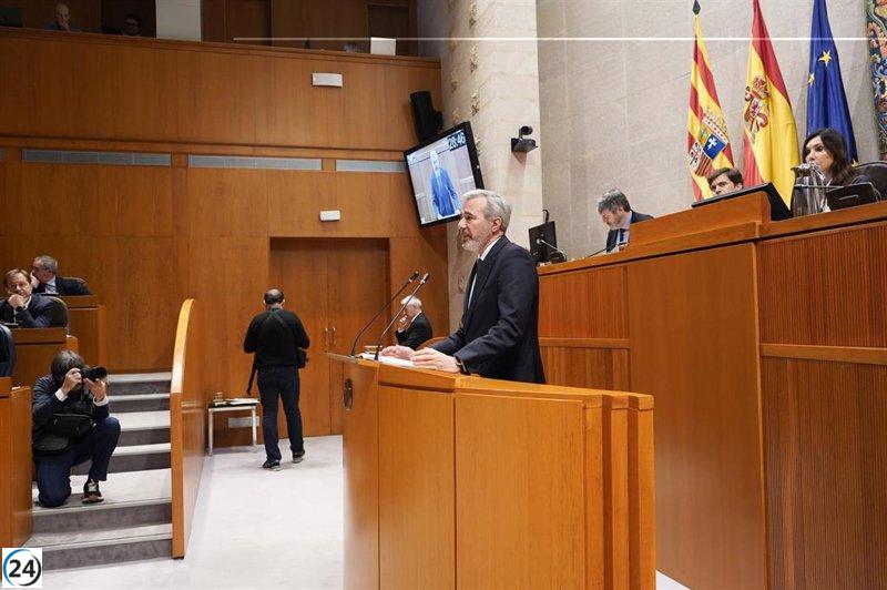 Grupo Mixto lanza reproches a PP y PSOE mientras Azcón resalta una 