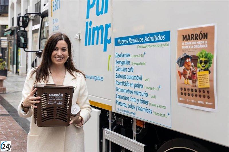 Zaragoza distribuye miles de bolsas y cubos para la gestión de residuos orgánicos.