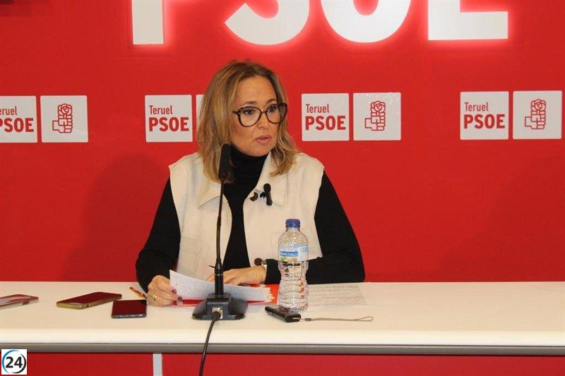 Mayte Pérez confirma que no buscará continuar como secretaria general del PSOE en Teruel.