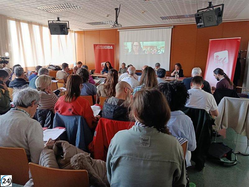 IU Aragón aboga por la cohesión social y política ante la comercialización de derechos y el creciente militarismo.