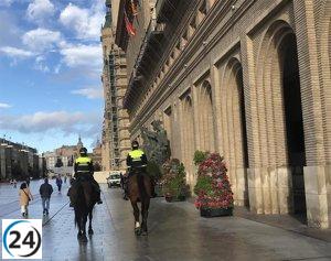 Capturan a un delincuente habitual por asaltar a turistas cerca del Pilar.