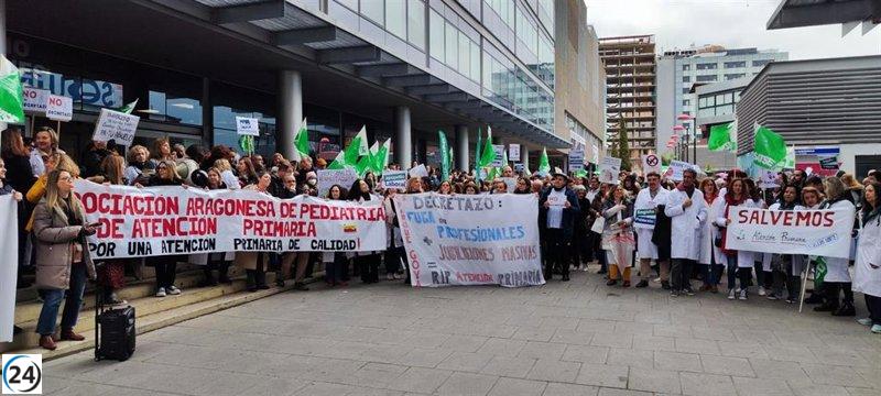 Zaragoza: los sectores I, II y III lideran la participación en la huelga, informa Sanidad.