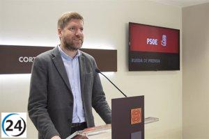 Marcel Iglesias (PSOE) califica la propuesta de Feijóo sobre el trasvase como una agresión a Aragón.